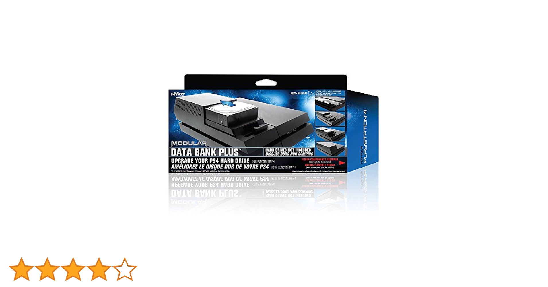 Nyko Data Bank3.5 HDD PS4本体HDD増設用アタッチメント New DATA BANK Game For PS 4 peripherals Accessories - AliExpress